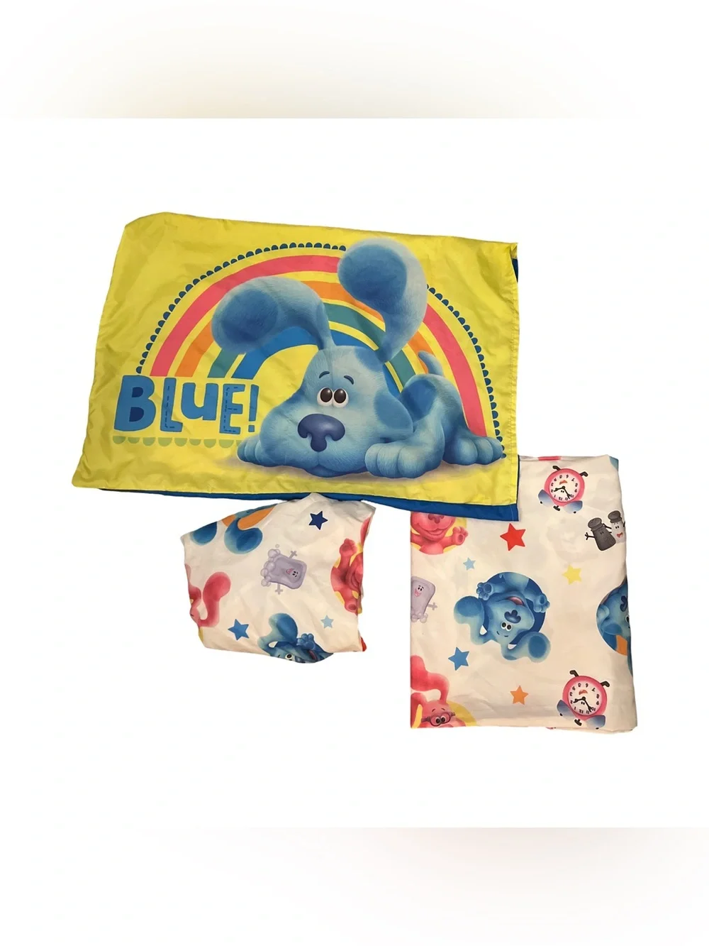 blues clues 3 Piece Toddler Bed Size  Sheet Set